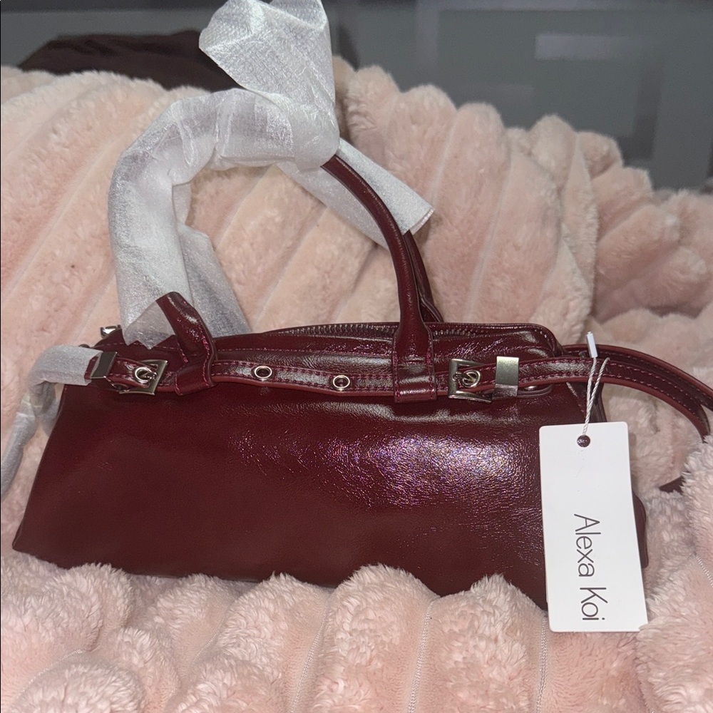 Alexa Koi Maroon HandBag
